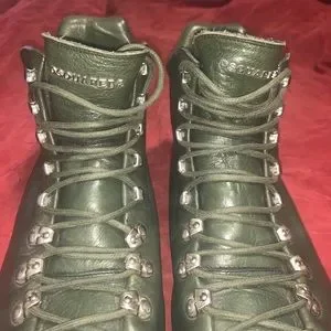 Dsquared2 Whistler Ankle Boot 10US, Never Worn! Olive Green w/ Matching Laces DSQUARED2 Statement lace-up boots with logo | BRAVE KID main image 4